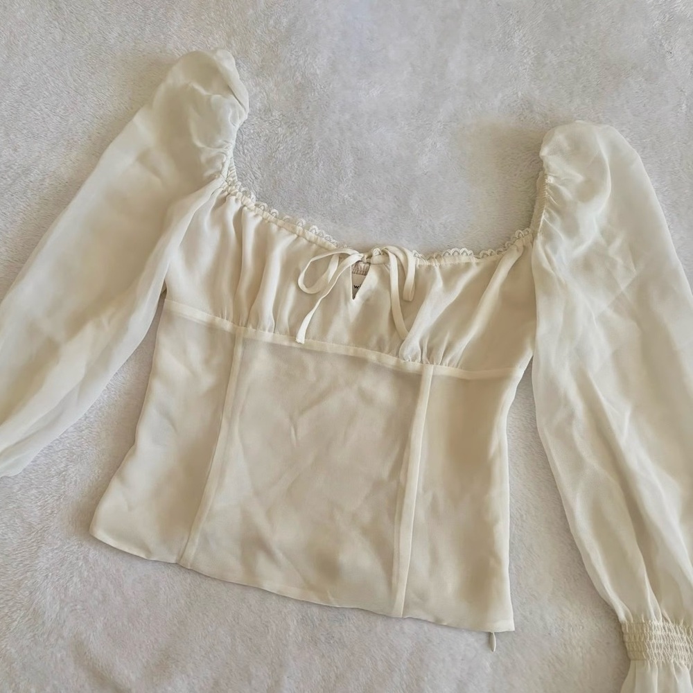 Wilfred Duke Blouse in light birch